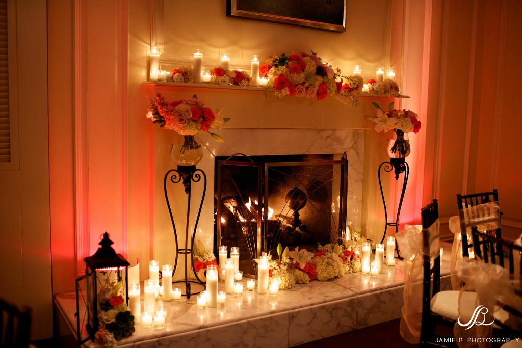 Ritz Wedding-Fireplace-Uplighting