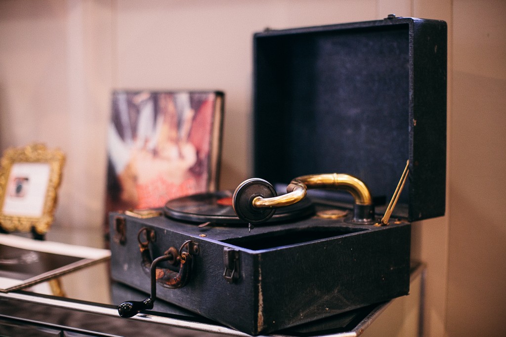 Wedding decor Record Player