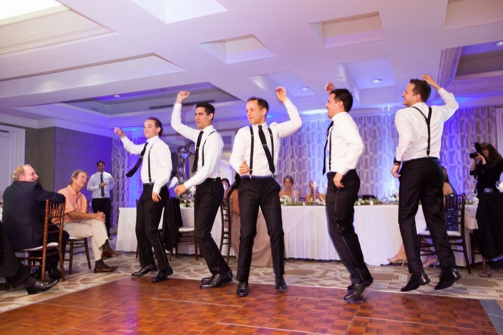 Laguna Beach wedding Groomsmen Dance