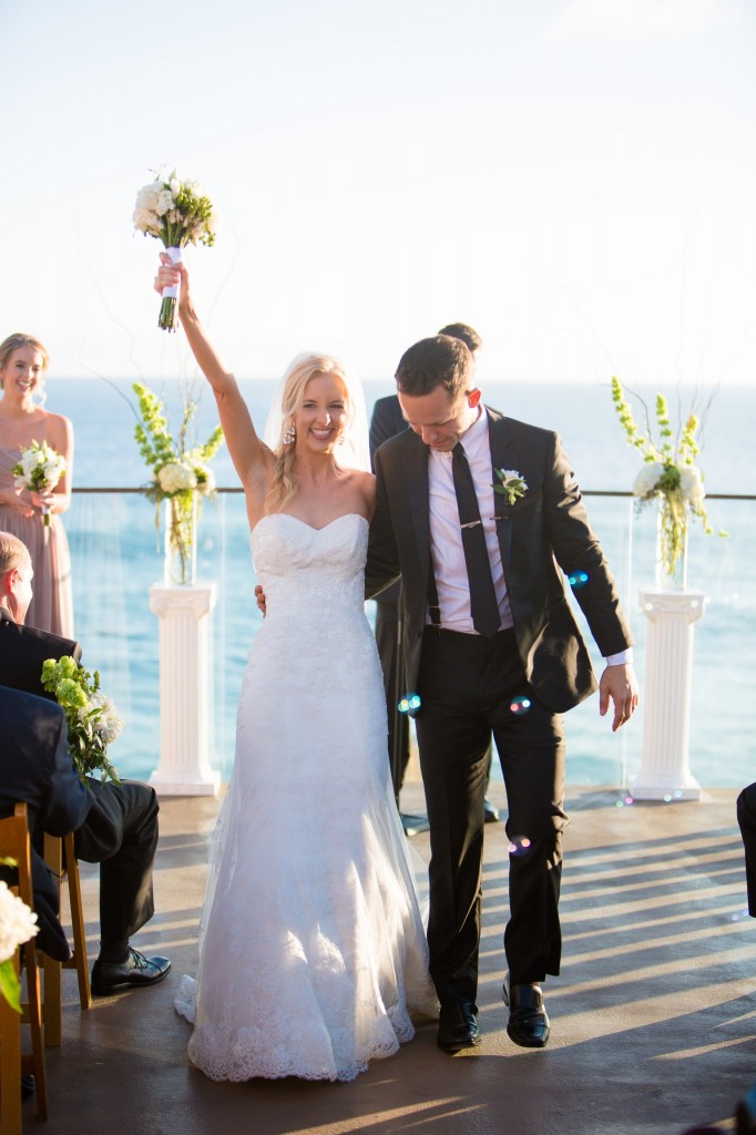 Laguna Beach wedding Recessional
