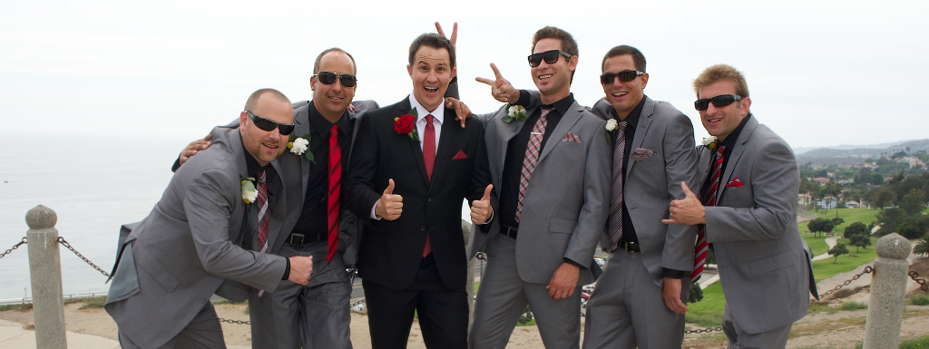 Long Beach Wedding Groomsmen