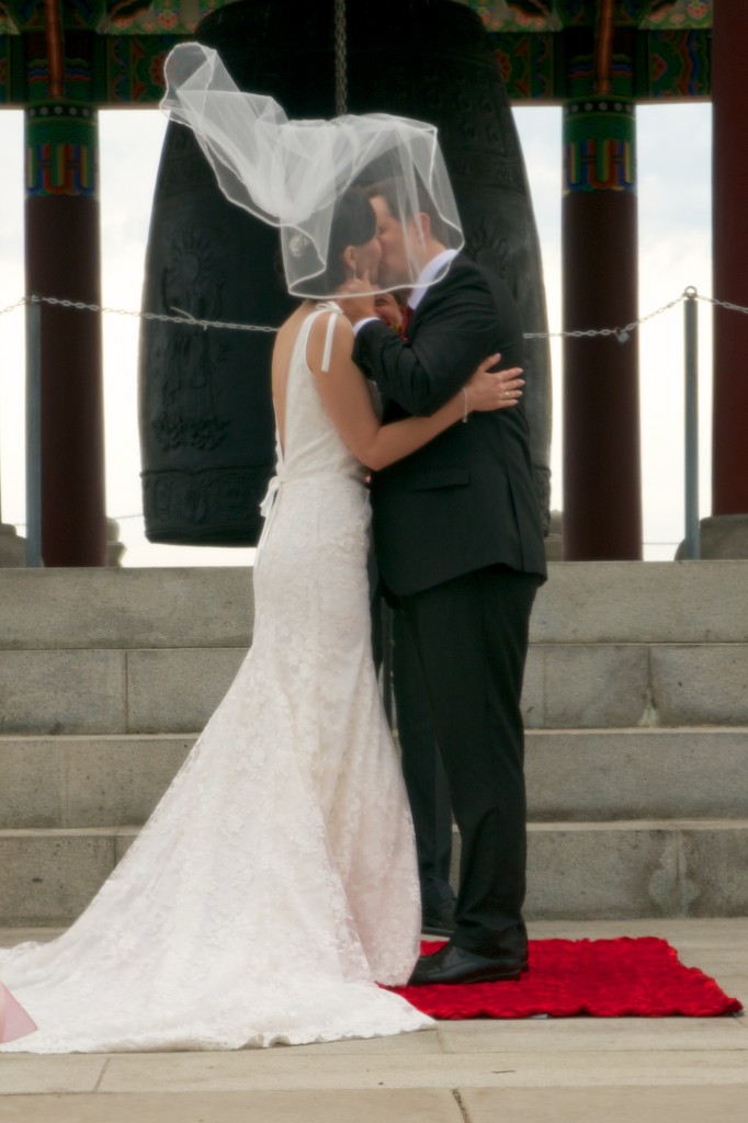 San Pedro Wedding Korean Kiss